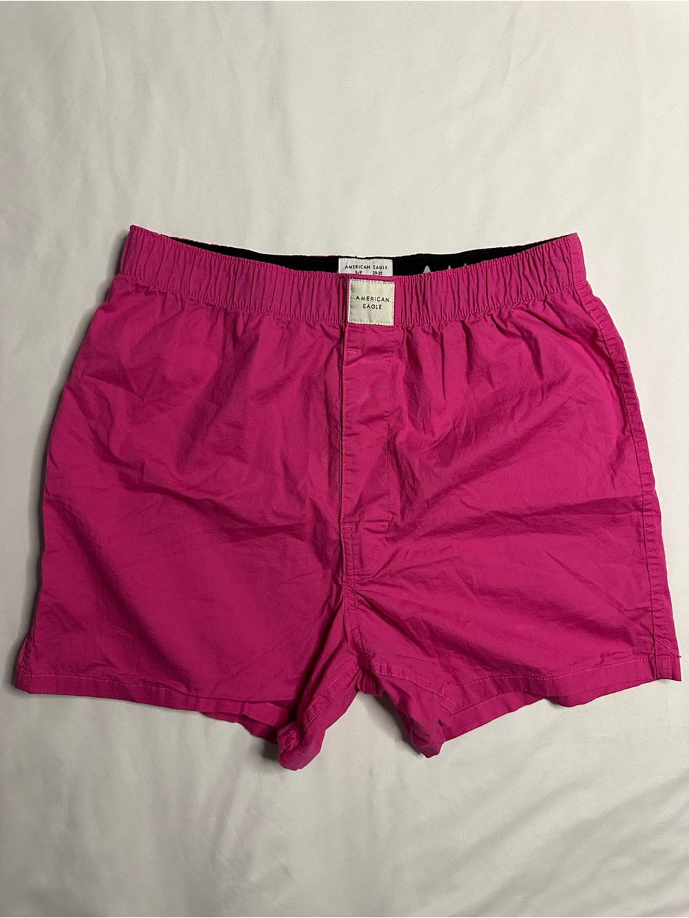 American Eagle Outfitters pink sleep shorts